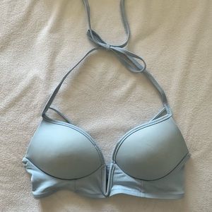 Victoria’s Secret PINK Light Blue Bikini Top